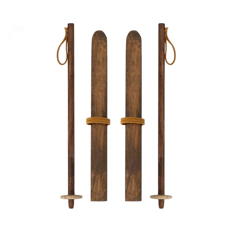 Maileg Ski og Skistave - Mor og Far Mus