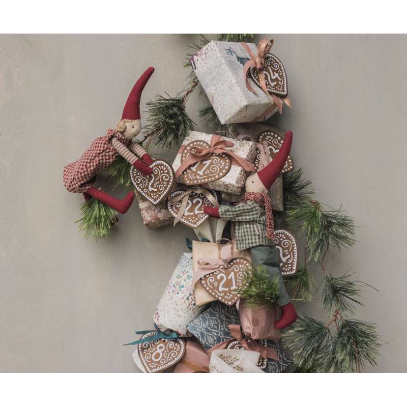 Maileg Honningkage Gavemærker - Nr. 1-24