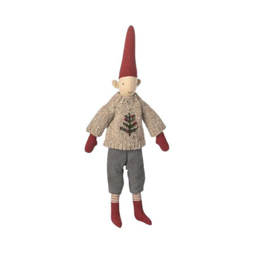 Maileg Nisse - Str. 2 - Dreng - Strikket Sweater