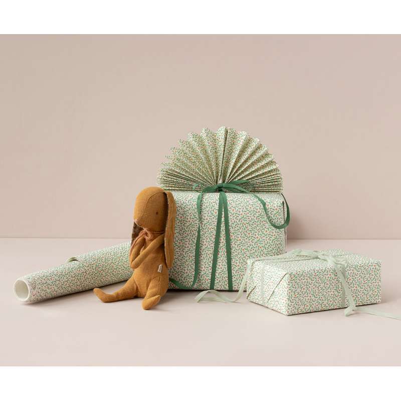 Maileg Gavepapir - 10 meter - Berry Branches