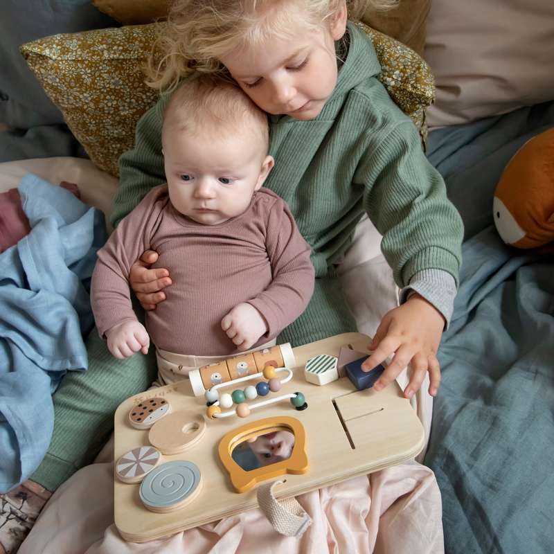 Sebra Aktivitetspanel i Træ - Woodland