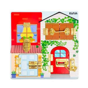 Kid'oh Låsebræt - Træ