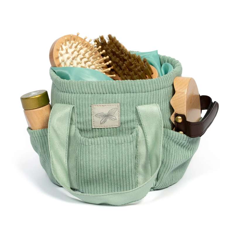 By Astrup Strigletaske - Fløjl - Mint