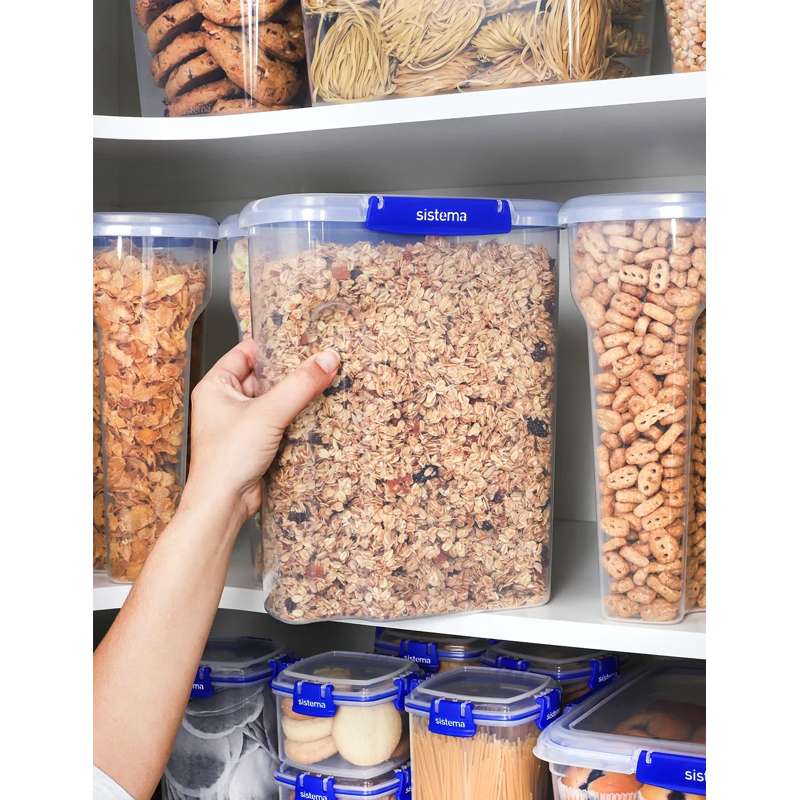 Sistema Madopbevaring - Klip It Plus - Cereal - 4.2L - Blå