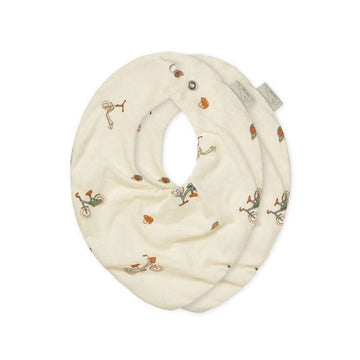 Cam Cam Copenhagen Bandana Savlesmæk - 2-pak - GOTS - Bicycles