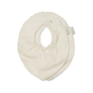 Cam Cam Copenhagen Bandana Savlesmæk - 2-pak - GOTS - Classic Stripes Camel