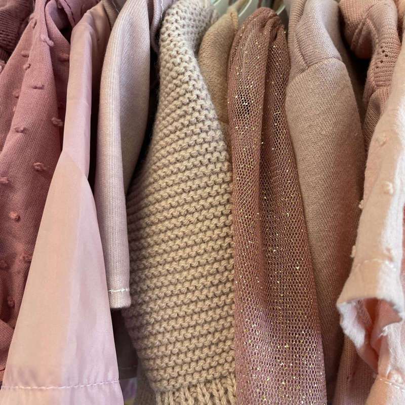 Memories by Así Dukketøj - 43-46 cm. - Skjorte med Kalvekrøs - Rosa