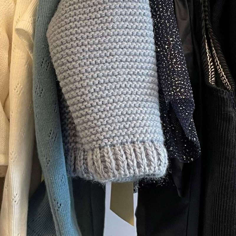 Memories by Así Dukketøj - 43-46 cm. - Langærmet T-shirt - Sartblå