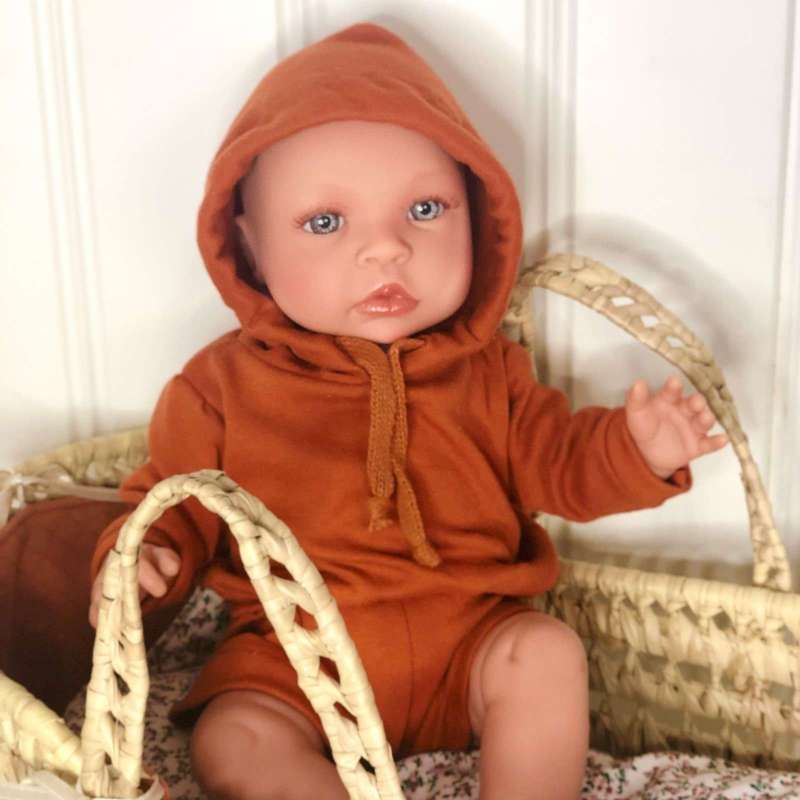 Memories by Así Dukketøj - 43-46 cm. - Shorts - Rust