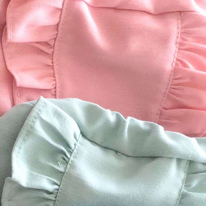 Memories by Así Dukketøj - 43-46 cm. - Nederdel med Blonder - Mint