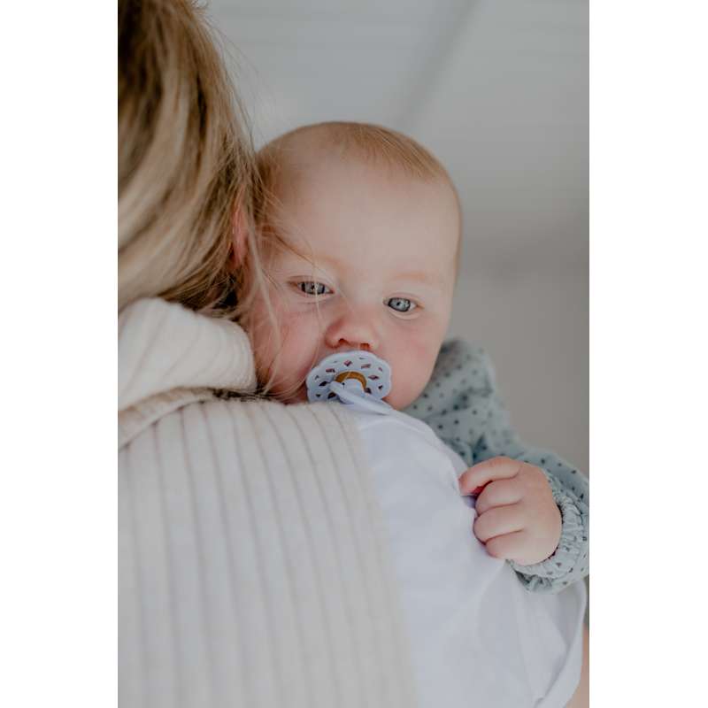 BIBS Rund Boheme Sut - Sampak - 5 stk. - Str. 2 - Soft and Clear