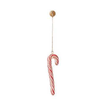 Maileg Juleornament - Metal - Sukkerstok - Stribet