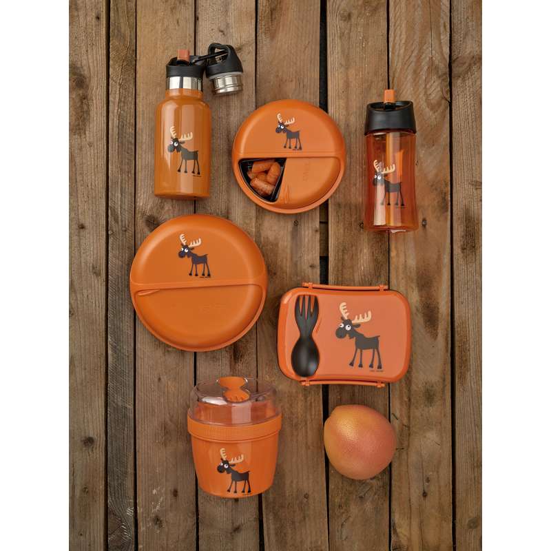 Carl Oscar TEMPflask Termoflaske - 0.35L - Elg - Orange