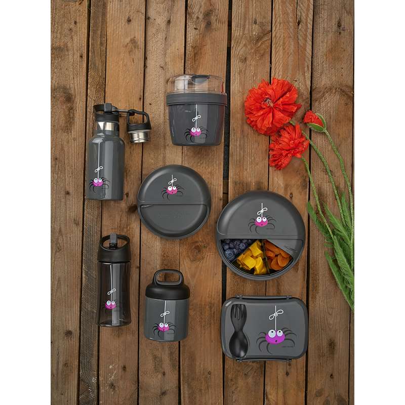 Carl Oscar Kids Drikkedunk - 0.35L - Edderkop - Grå