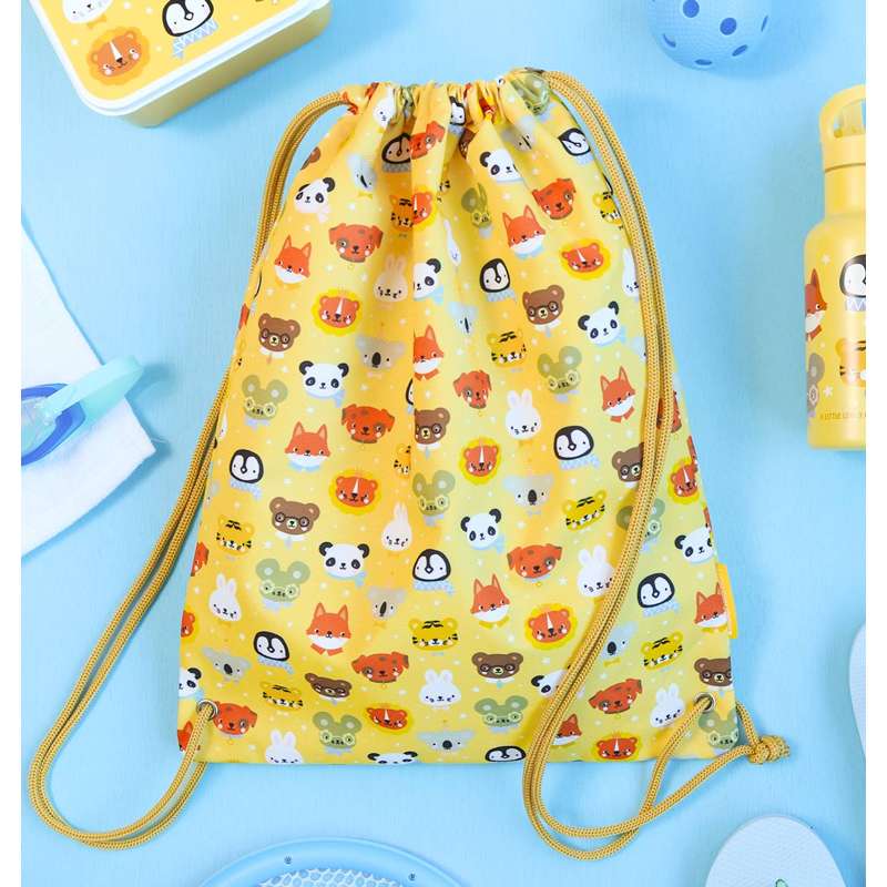 A Little Lovely Company Gymnastiktaske - Animal Friends