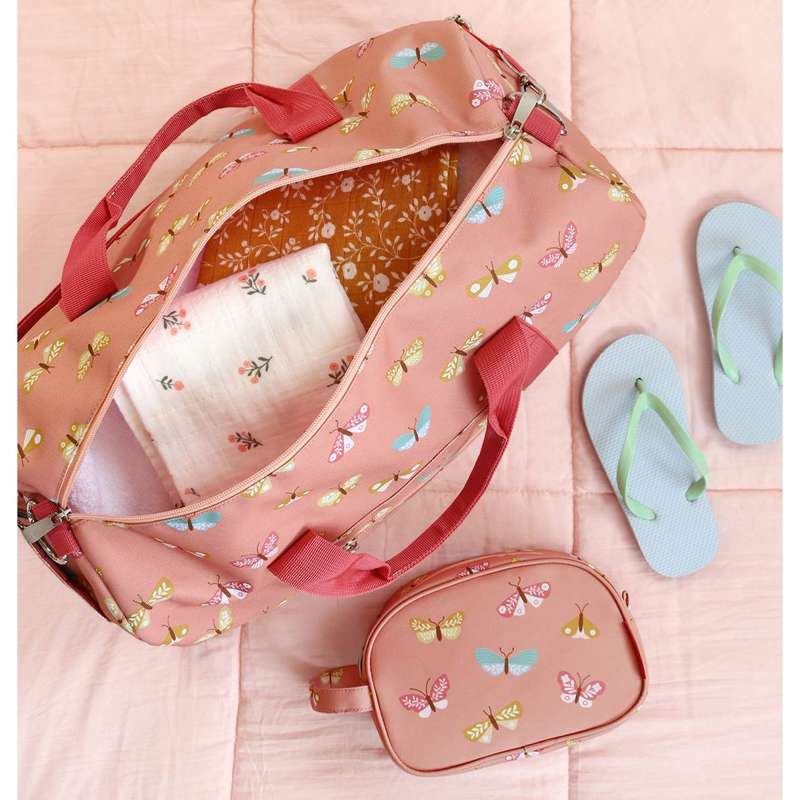 A Little Lovely Company Weekendtaske - Butterflies