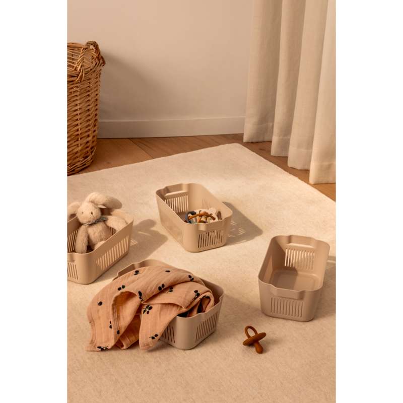 Liewood Makeeva Kurv - Mini - 4-Pak - Sandy