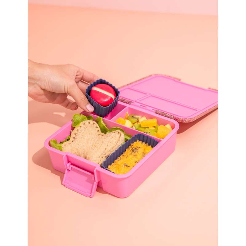 MontiiCo Mix Bento Silicone Cups - 3 stk. - Navy