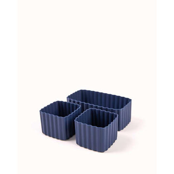 MontiiCo Mix Bento Silicone Cups - 3 stk. - Navy