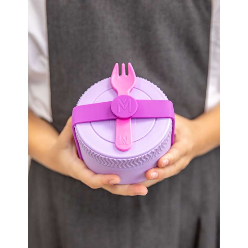 MontiiCo Food Jar - Termobeholder - Mini - 200ml - Lilac