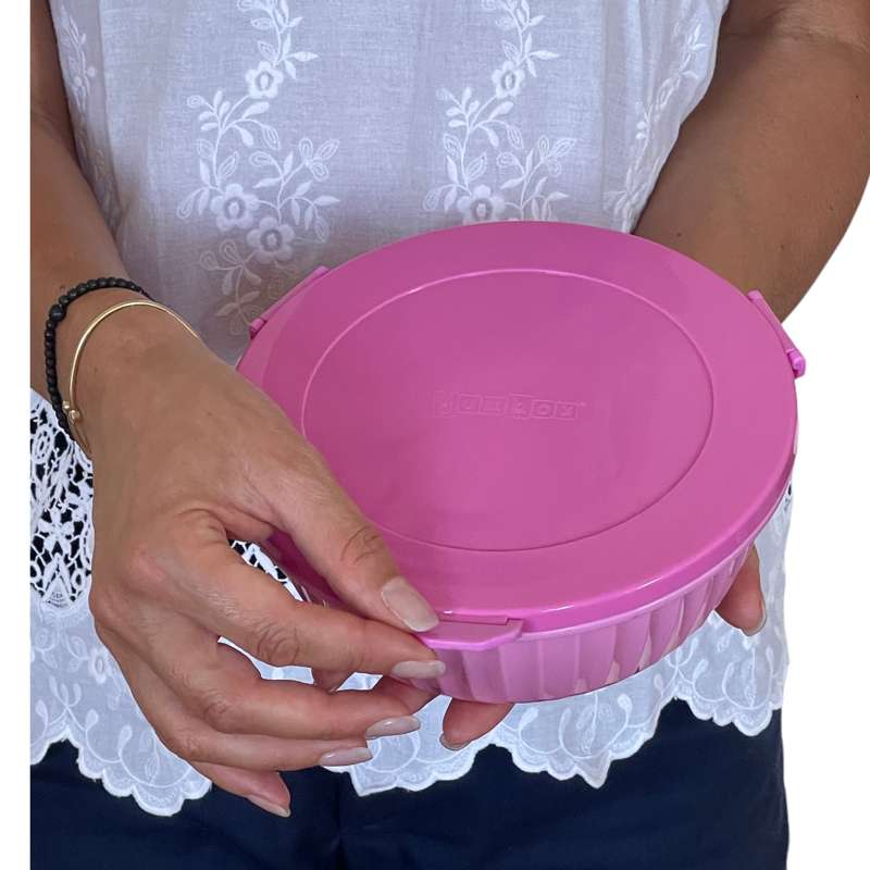 Yumbox Madkasse - Poke Love Bowl - 4 rum - Guava Pink