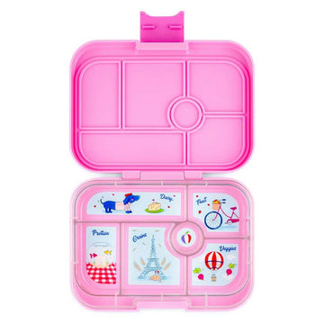Yumbox Madkasse - Original - 6 rum - Fifi Pink/Paris Je T'aime