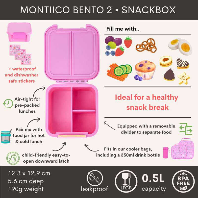 MontiiCo Bento 2 - Snackmadkasse - Floss