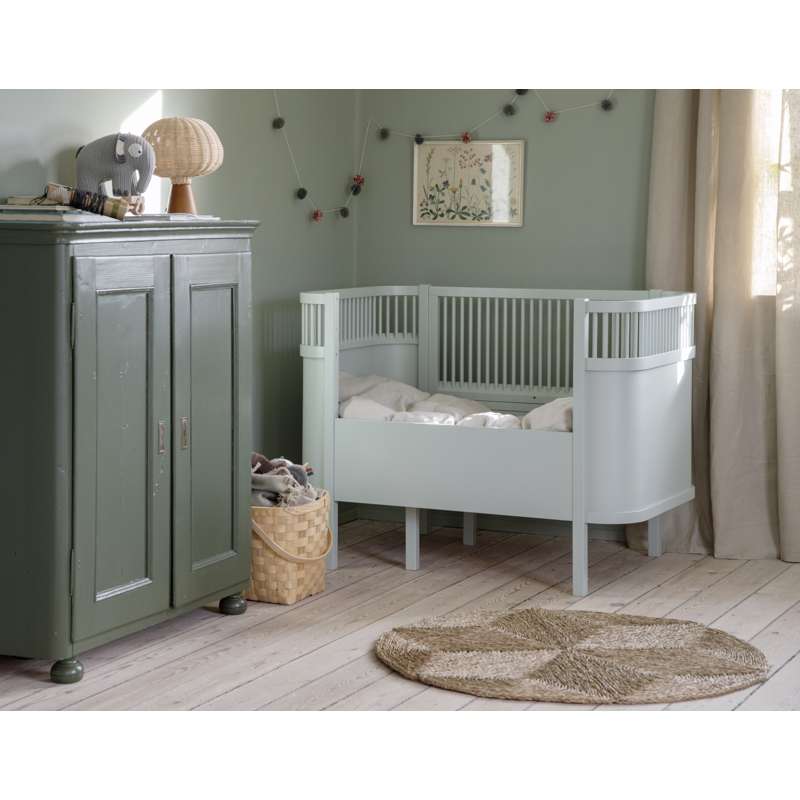Sebra Sengen - Klassisk - m. Kid'oh Madras - Mist Green - Bundle 1