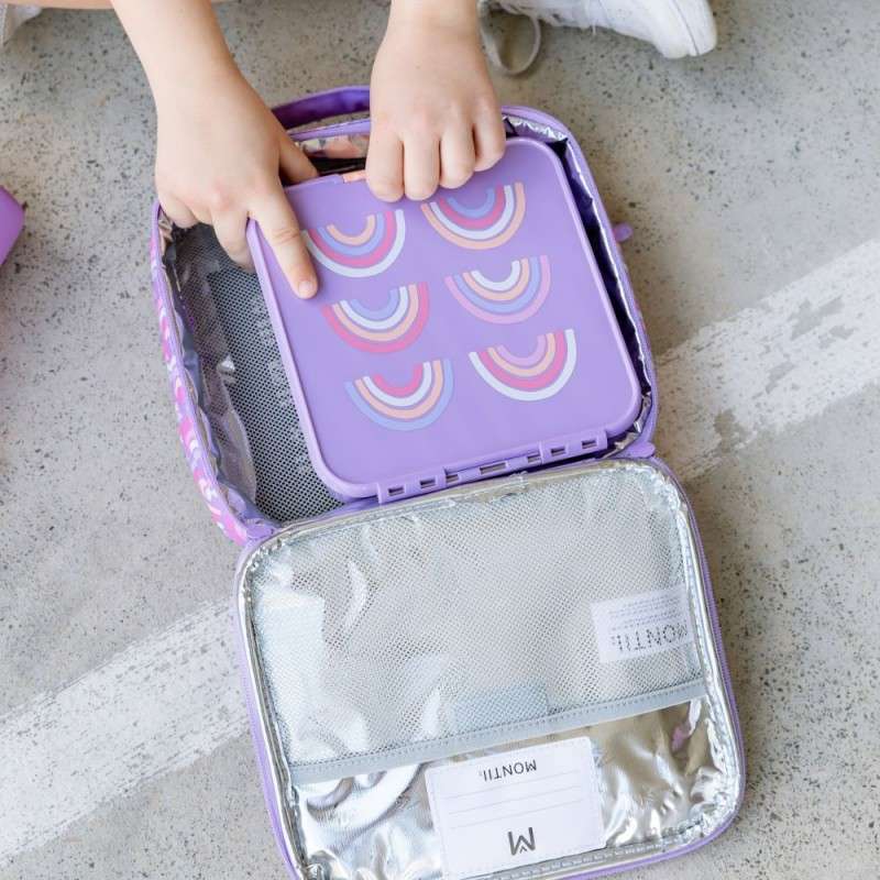 MontiiCo Køletaske - Medium - Rainbow Roller