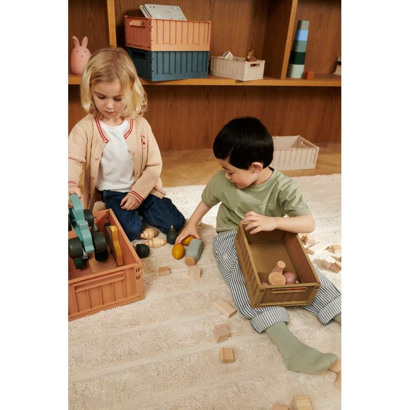 Liewood Weston Opbevaringsboks - Small - 2-pak - Oat