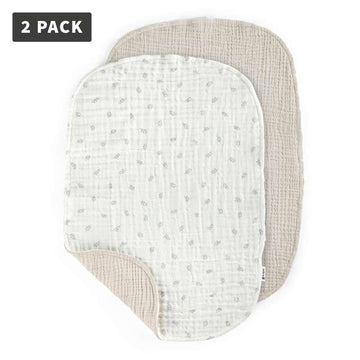 Sebra Pusleunderlag - 6-lags - 2 stk. - Muslin - Sophora