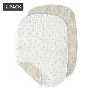 Sebra Pusleunderlag - 6-lags - 2 stk. - Muslin - Sophora