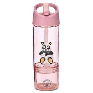 Carl Oscar Kids Drikkedunk m. Snackbund - Panda - Rosa