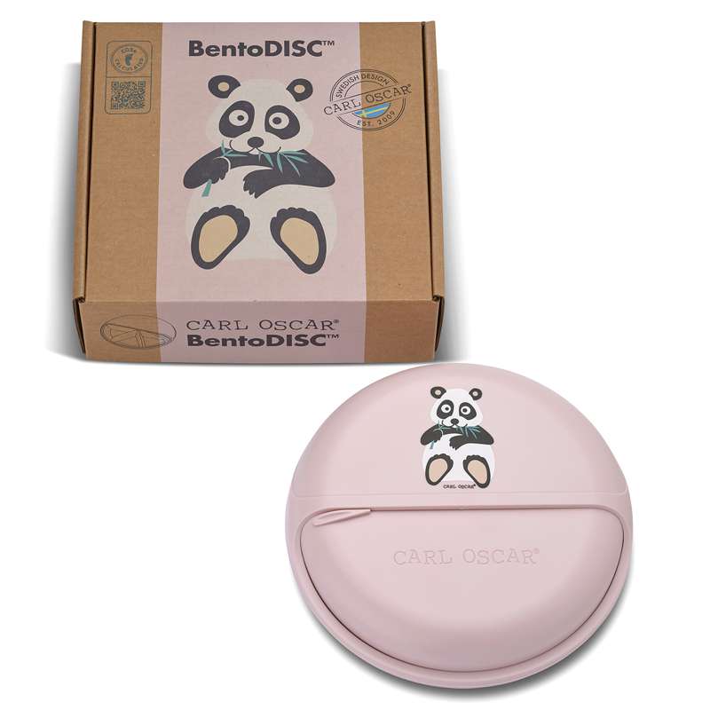 Carl Oscar BentoDISC - Kids - Panda - Rosa