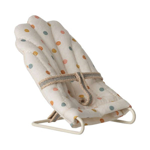 Maileg Skråstol - Mus - Multi Prikker