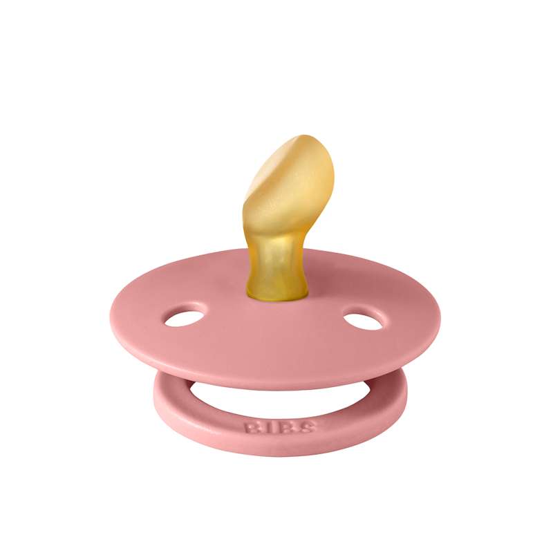 BIBS Anatomisk Colour Sut - Str. 1 - Naturgummi - Dusty Pink