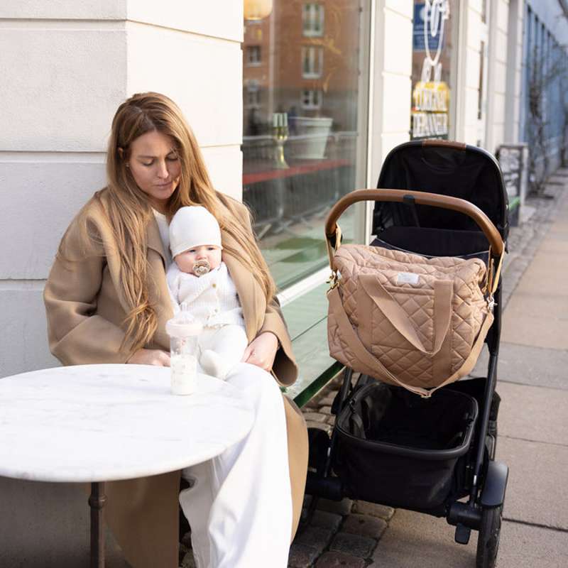 Cam Cam Copenhagen Pusletaske - Stor - OCS - Camel
