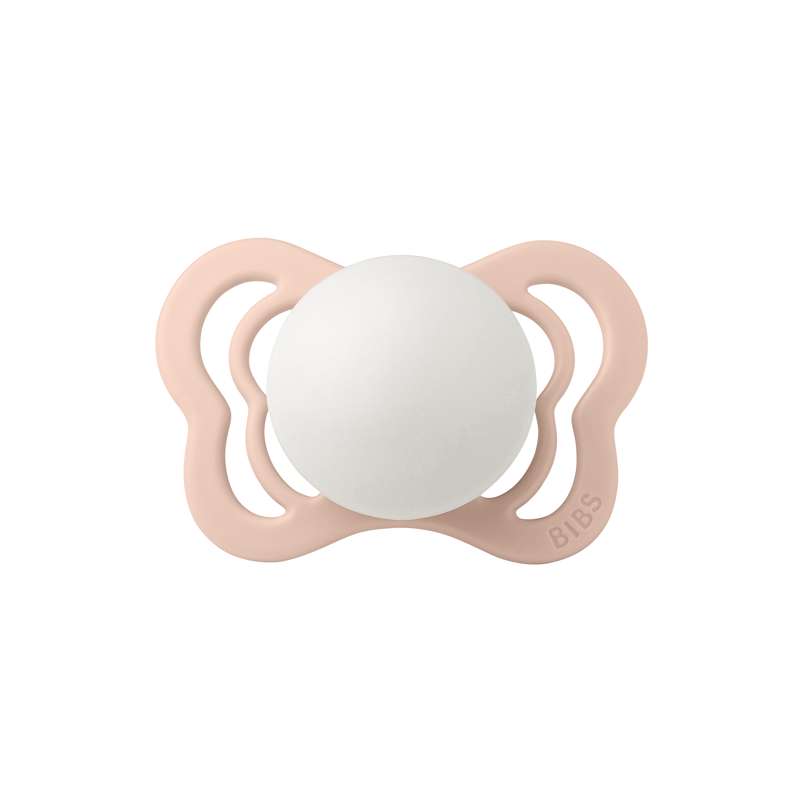 BIBS Couture Sut - Str. 1 - Silikone - GLOW - Blush