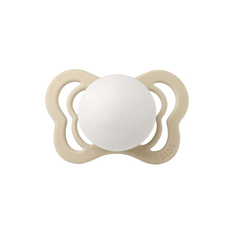 BIBS Couture Sut - Str. 1 - Silikone - GLOW - Vanilla