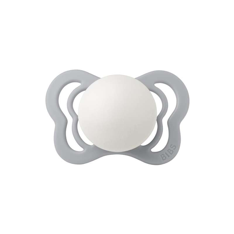 BIBS Couture Sut - Str. 1 - Silikone - GLOW - Cloud