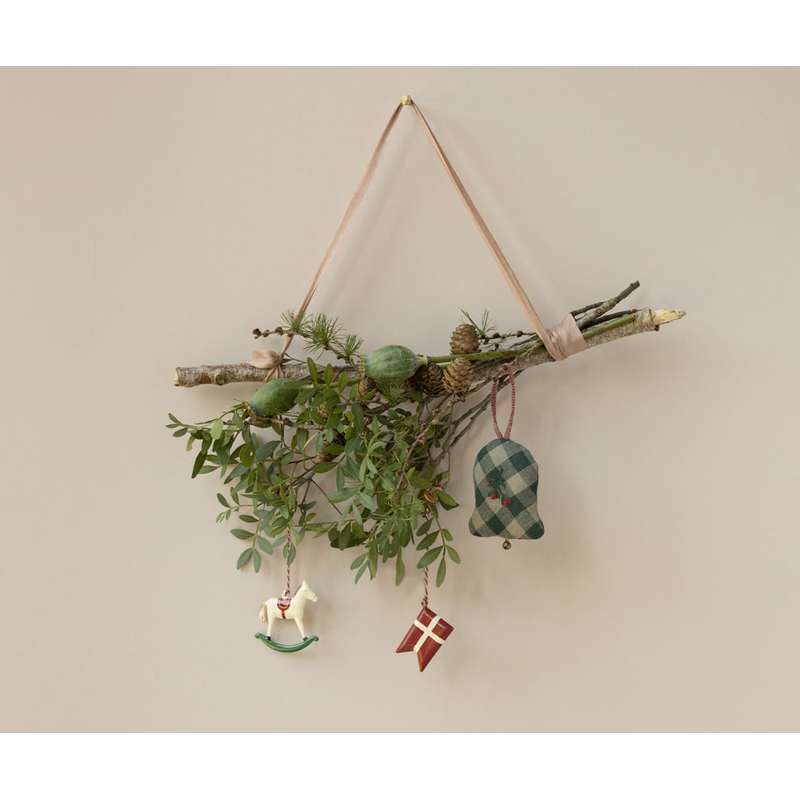 Maileg Juleornament i Metal - Dannebrog