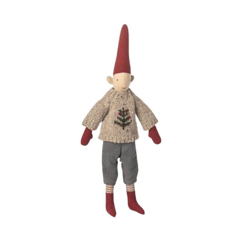 Maileg Nisse - Str. 2 - Dreng - Strikket Sweater