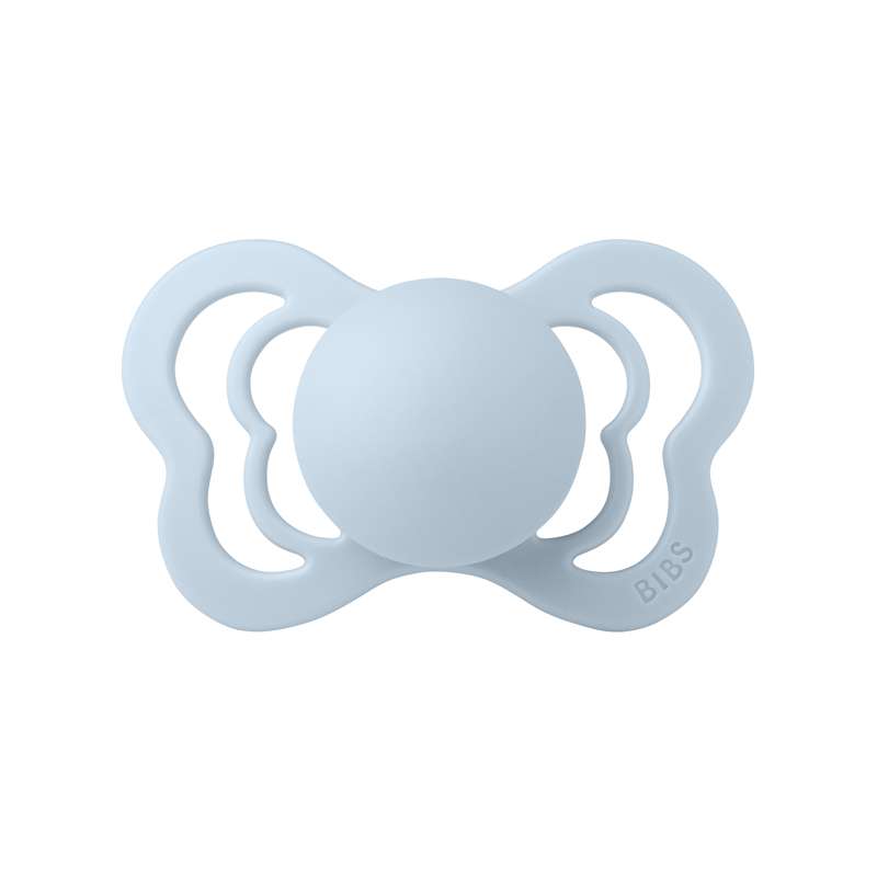BIBS Couture Sut - Str. 2 - Silikone - Baby Blue