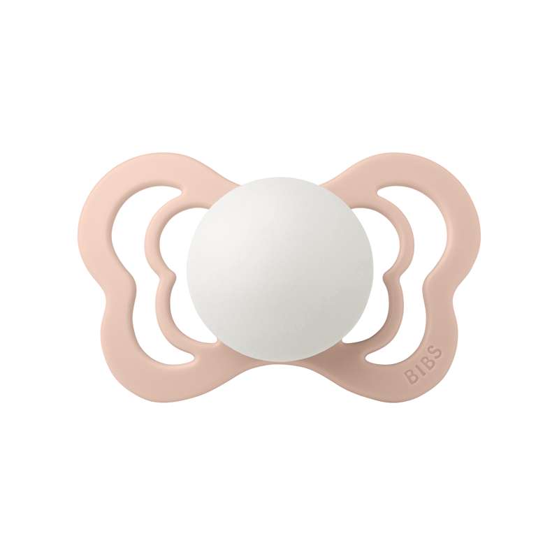 BIBS Couture Sut - Str. 2 - Silikone - GLOW - Blush