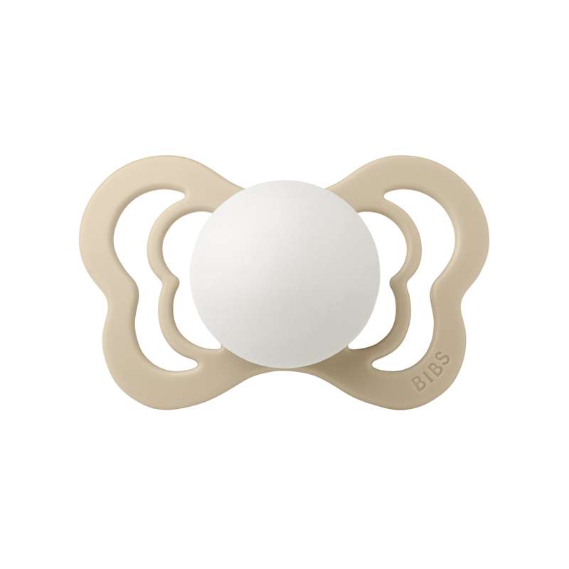 BIBS Couture Sut - Str. 2 - Silikone - GLOW - Vanilla