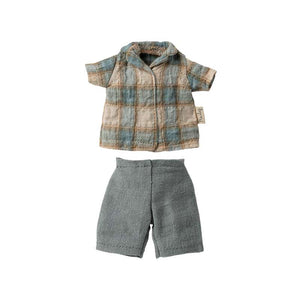 Maileg Bluse og Shorts - Str. 1