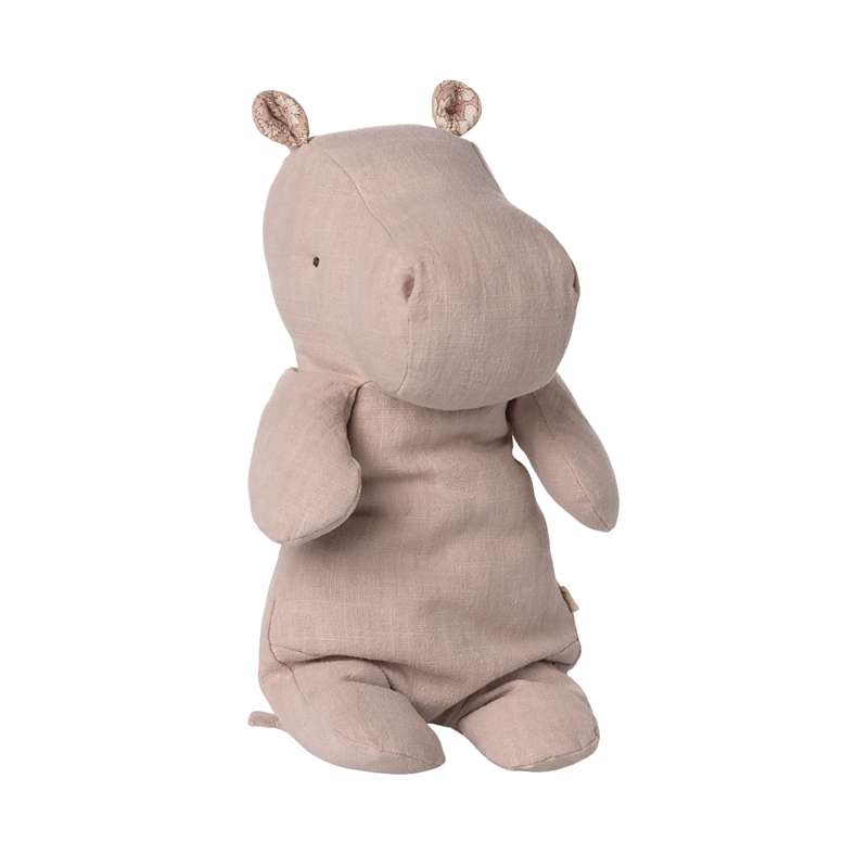 Maileg Safari Friends - Flodhest - Medium - Light Rose