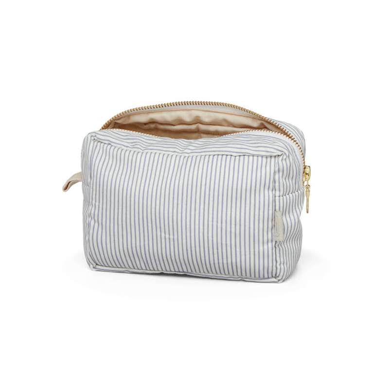 Cam Cam Copenhagen Makeup Pung - OCS - Classic Stripes Blue/Praline
