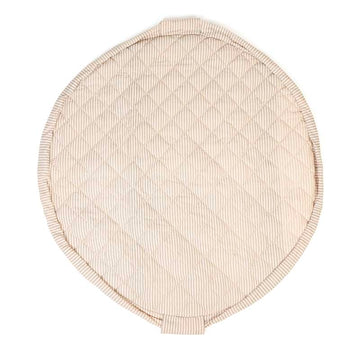 Play & Go Soft Organic - 2-i-1 Opbevaringstæppe/Legetæppe - Stripes Blue