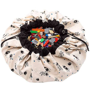 Play & Go Opbevaringstæppe - Space Glow in The Dark